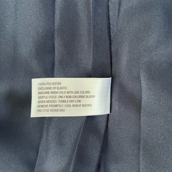 3.1 Phillip Lim for Target Silky Skirt Navy 8 - Picture 8 of 13